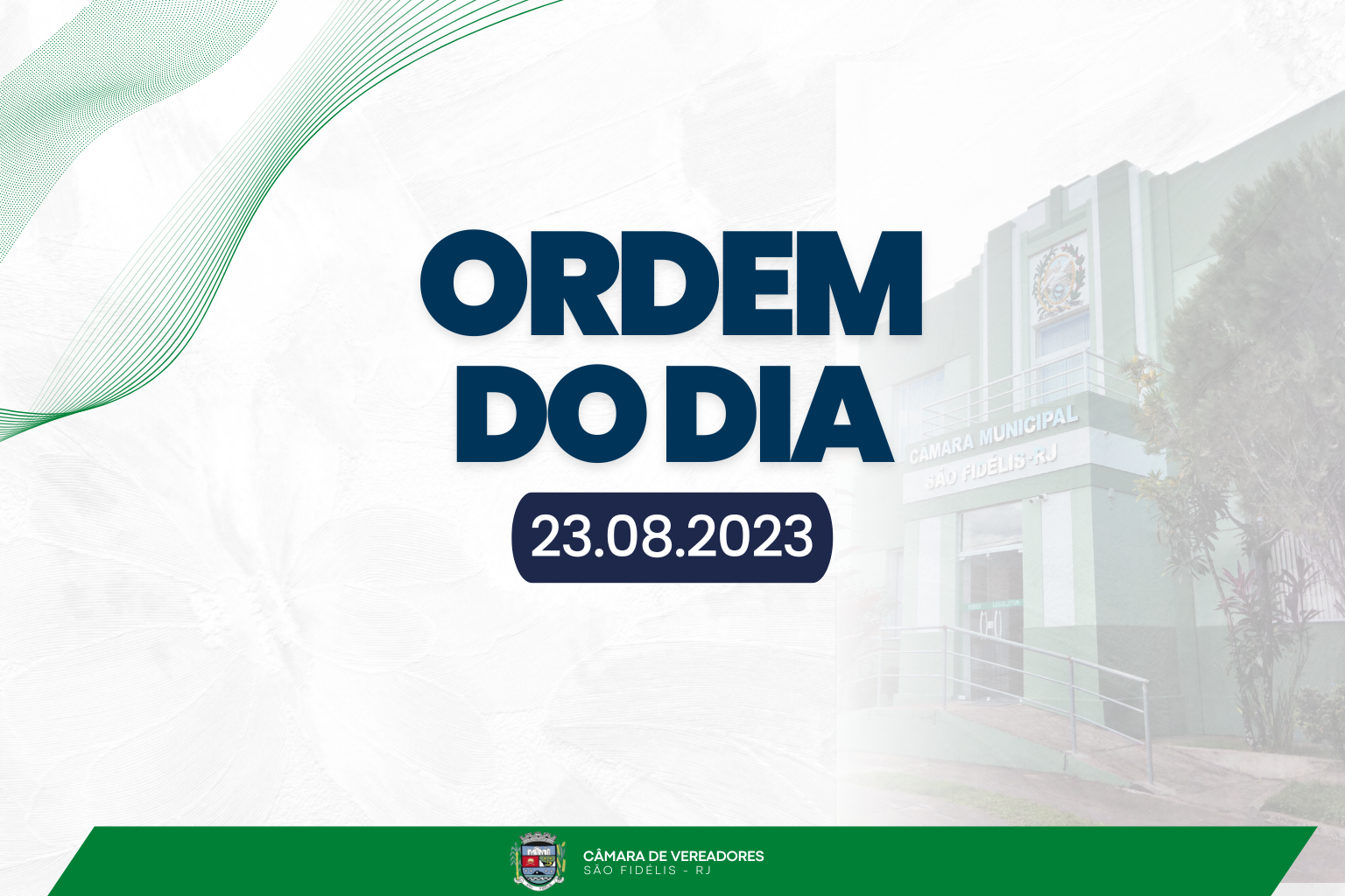 Ordem do Dia 23-08-2023